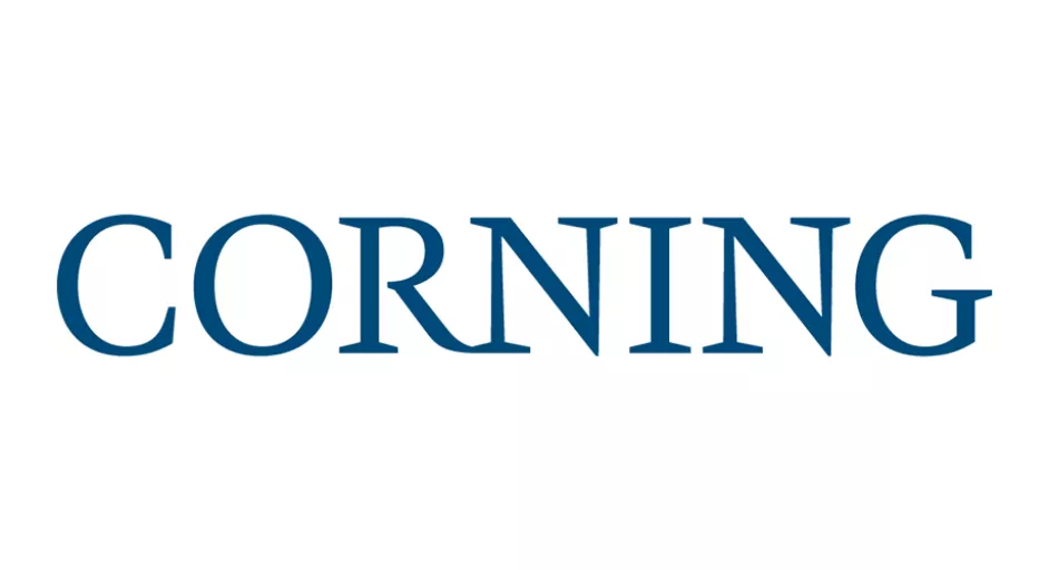 Logo firmy Corning.