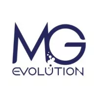 Logo firmy MG Evolution.