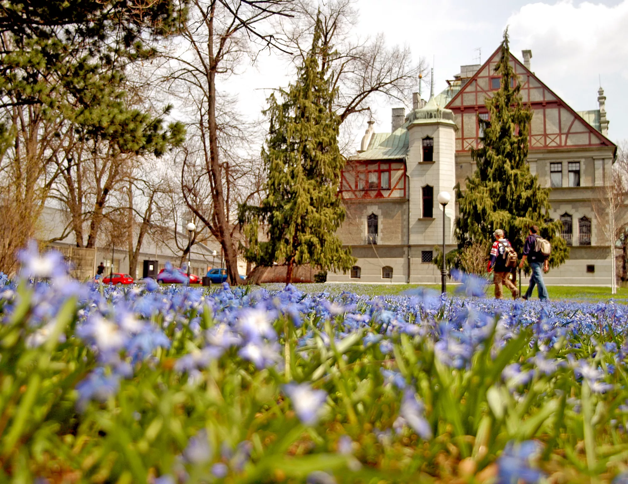 Historical buildings on TUL's campus. 