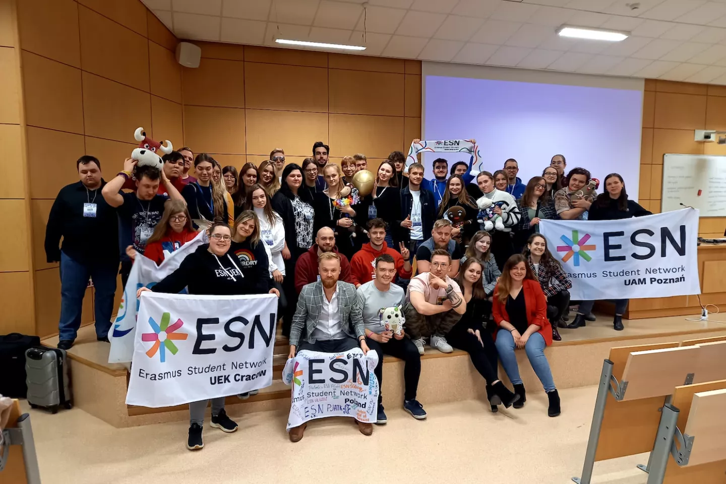 ESN EYE members during the ESN Poland delegates' convention.