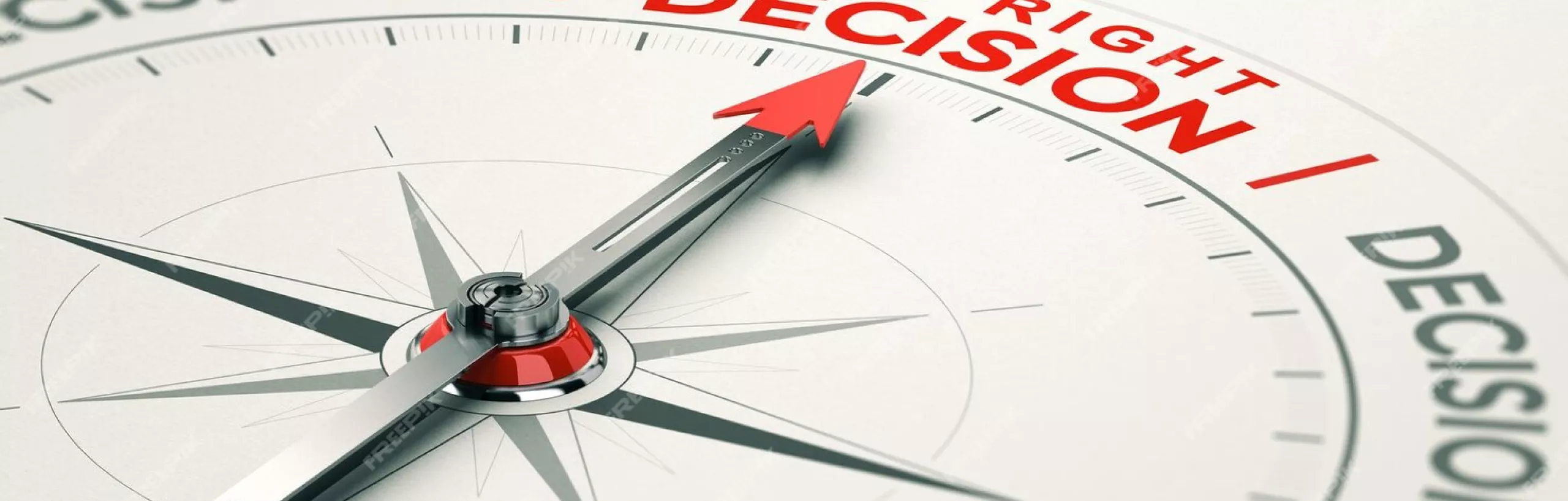 compas z prawidłową decyzją